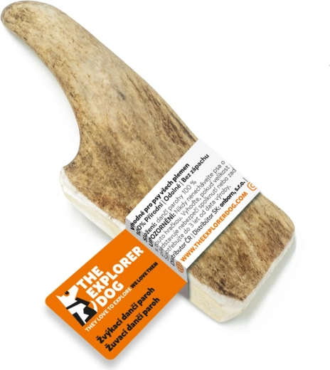 Explorer dog asta de gamo masticable para perros, dura