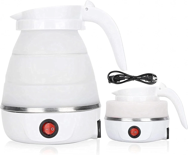 Hervidor de viaje eléctrico plegable 0,6 l 600 W