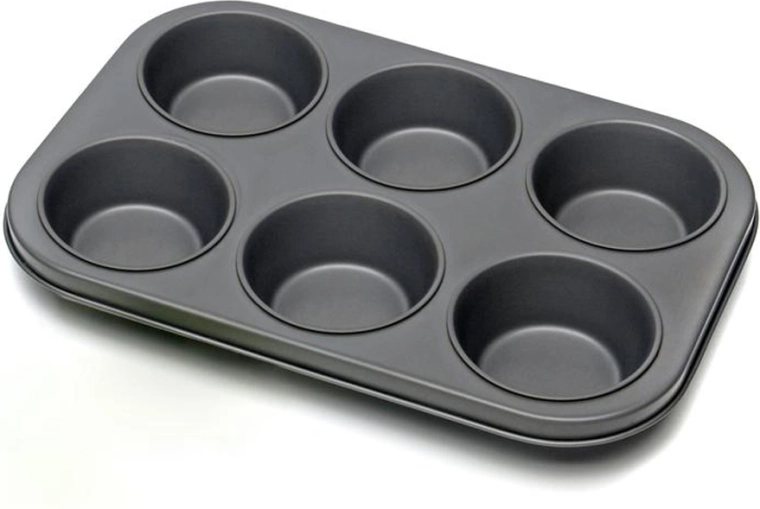 Molde para muffins TORO 6 uds 26,5 × 18,5 cm