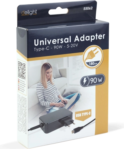 Potencia de 90 W para dispositivos USB-C