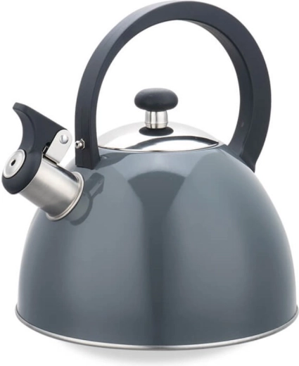 Tetera silbadora de acero inoxidable para cocina 2,5 l Maestro MR-1302 gris