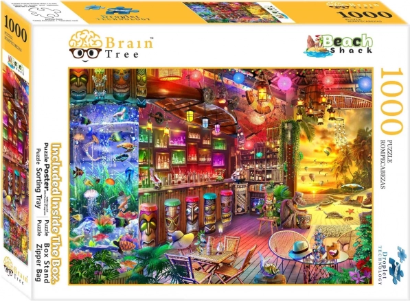 Puzle Brain Tree bar de playa 1000 piezas