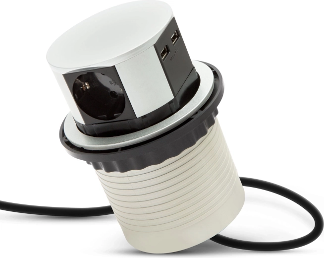 Carga rápida mediante USB-A y USB-C