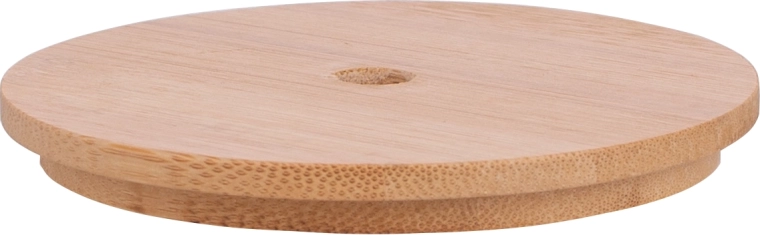 Tapa de bambú como detalle natural y funcional