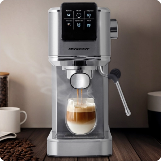 Control táctil para café con un solo toque