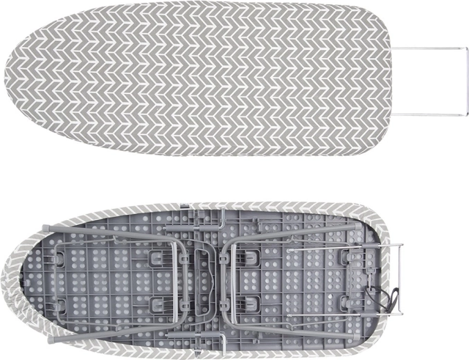 Funda de algodón con acolchado de fieltro + soporte para plancha