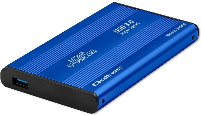 Carcasa externa para HDD/SSD 2.5" SATA3 USB 3.0 Azul