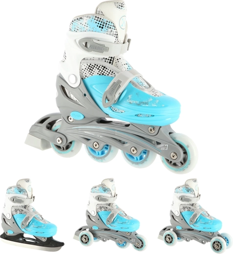 4 en 1: un par de patines para varios estilos