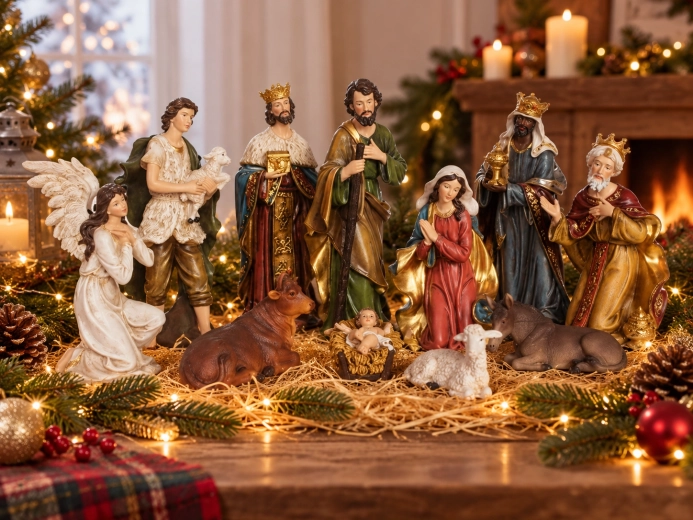 Altura de hasta 21 cm para un marcado efecto navideño