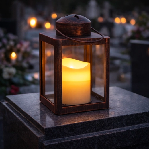 Adecuado como decoración y como luz conmemorativa
