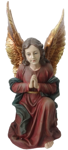 Ángel arrodillado para belén de 62 cm
