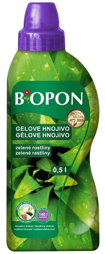 Fertilizante mineral en gel BOPON para plantas verdes 500 ml