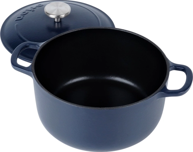 Interior esmaltado para cocinar y limpiar fácilmente