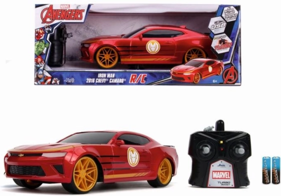 Coche RC MARVEL Iron Man Chevrolet Camaro 1:16