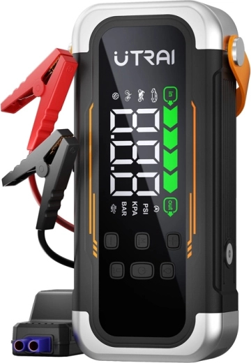 UTRAI JS40 arrancador multifunción para coche con compresor