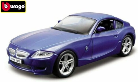 Modelo de coche metálico BMW Z4 M Coupé 1:32 Bburago