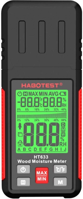 Medidor de humedad de madera Habotest