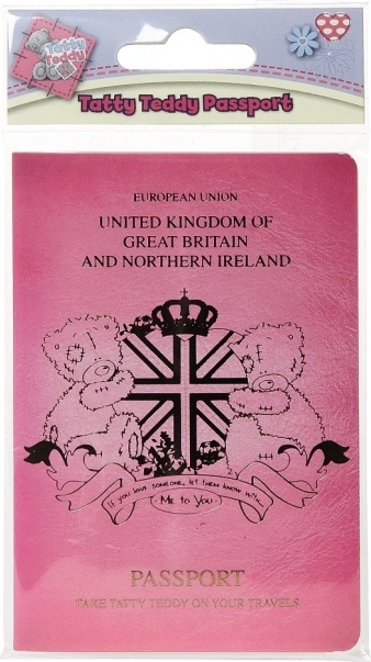 Funda de viaje para pasaporte ME TO YOU Tatty Teddy