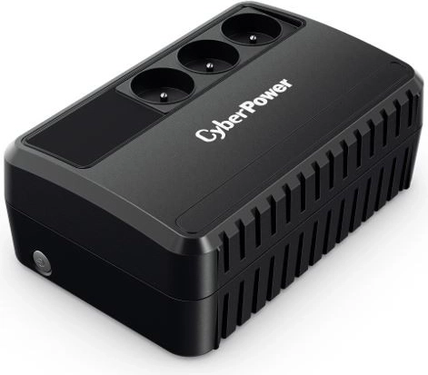 Fuente de alimentación de respaldo UPS CyberPower BU650EG-FR 650 VA / 360 W con AVR, 3× tomas FR