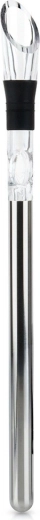 Dispensador para vino con varilla enfriadora de acero inoxidable 32 cm