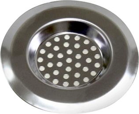 Colador de acero inoxidable para desagüe Toro 8 cm