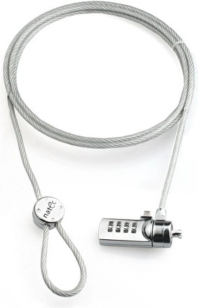Candado para portátil con cable de combinación Lobster Code