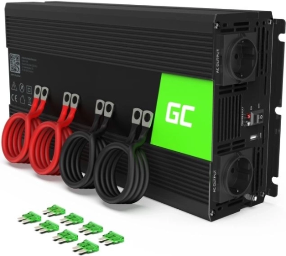 Inversor 24V/230V 3000W/6000W sinus puro Green Cell