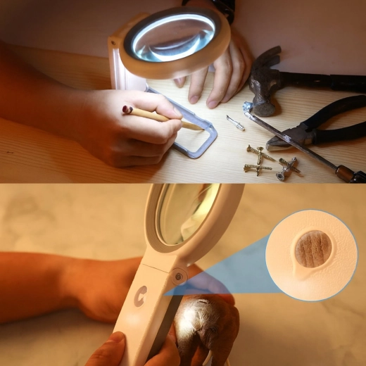 30 diodos LED y tres tonos de luz