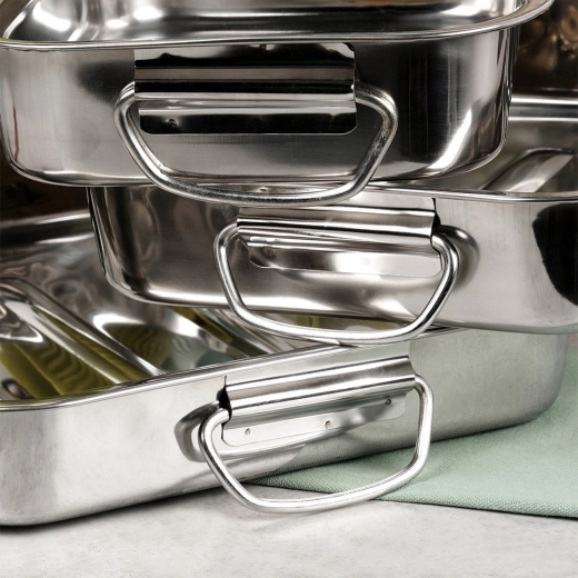 Manipulación segura gracias a las asas plegables