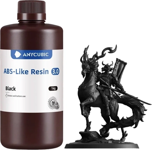 Resina Anycubic ABS-Like 3.0 negra - 1 pieza