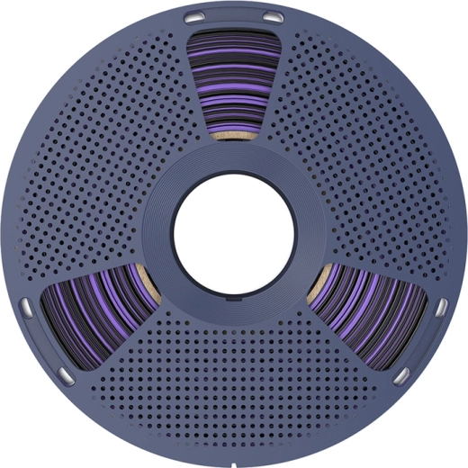 Efecto bicolor Multi Color: negro y morado en un solo filamento
