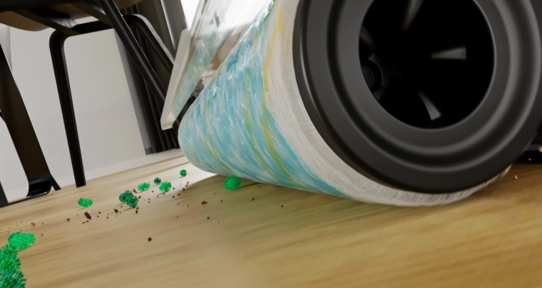 Hygienic!Spin hasta 500 rpm para suelos higiénicamente limpios