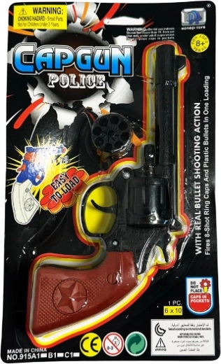 Pistola de petardos para niños