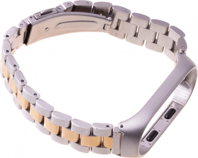 Pulsera metálica para XIAOMI MI BAND 3/4 – plateado-dorado