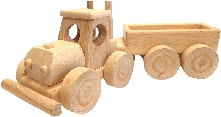 Coche de madera con caja Ceeda Cavity