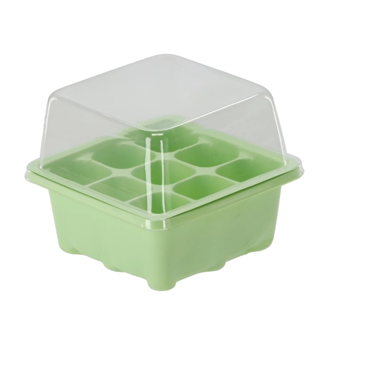 Siembra organizada en 9 celdas