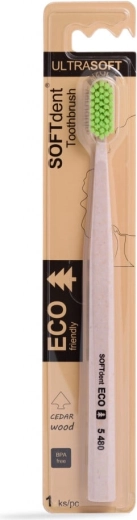 Softdent eco friendly cepillo de dientes ultra soft