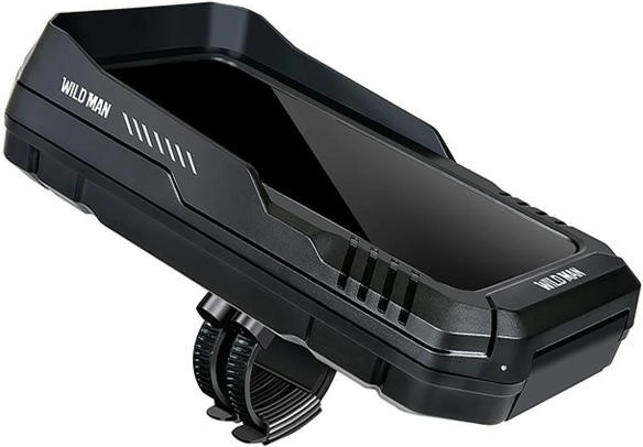 Soporte para teléfono para bicicleta WILDMAN FK4 negro