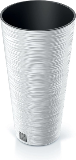 Maceta Furu Slim 25 cm – blanca