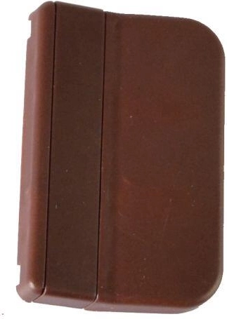 Tirador de plástico para puerta de balcón – marrón