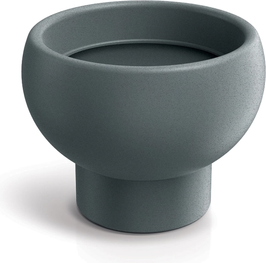 Maceta de plástico GANE 26 cm – grafito