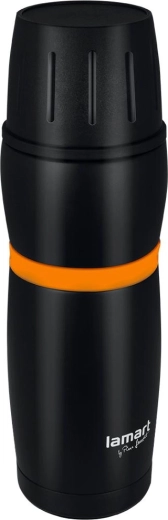 Termo Lamart Cup 480 ml negro/naranja