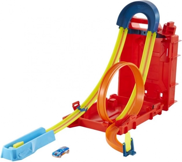 Set de bidón acrobático HOT WHEELS Track Builder Unlimited