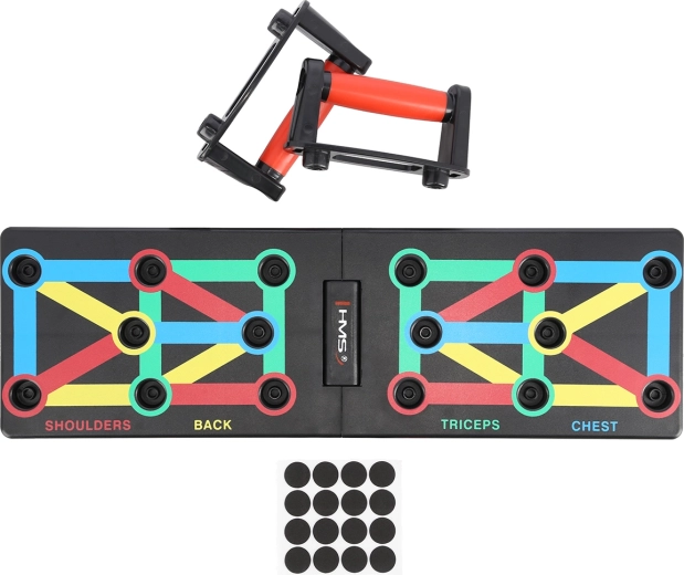 Tabla plegable multifuncional para flexiones HMS PU12