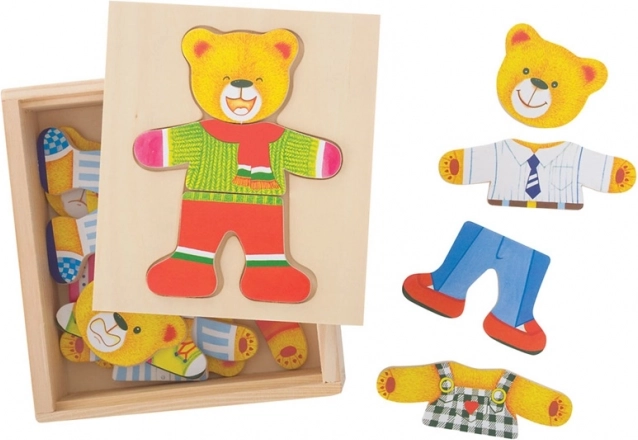 Puzle de vestir Señor Oso de Bigjigs Toys