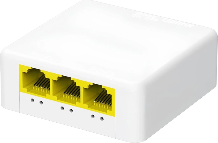 Extensor PoE Gigabit RENEW FORCE con 4 puertos