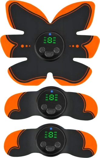 Electroestimulador EMS RENEW FORCE para abdomen, brazos y piernas
