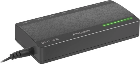 Switch de sobremesa gigabit Lanberg 8× RJ-45