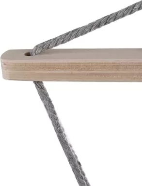 Barras separadoras de madera para una forma estable