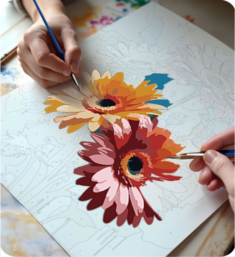Pintura fácil y precisa gracias a los números